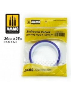 SOFTOUCH VELVET MASKING TAPE 4 (20mm X 25M)