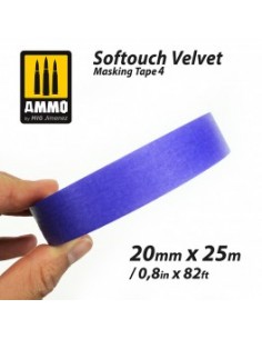 SOFTOUCH VELVET MASKING TAPE 4 (20mm X 25M) 2