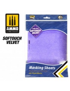 SOFTOUCH VELVET - PLIEGO DE BAJA ADHESIÓN 280X195 MM