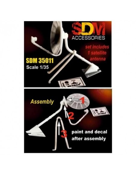 ANTENA PARABÓLICA GRANDE 1/35