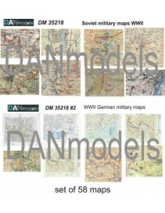 MAPAS TOPOGRÁFICOS WWII 1/35