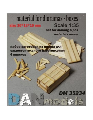 CAJAS DE MADERA 1/35