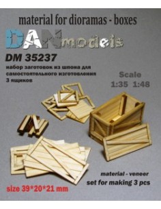 CAJAS DE MADERA 1/35