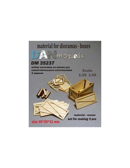 CAJAS DE MADERA 1/35