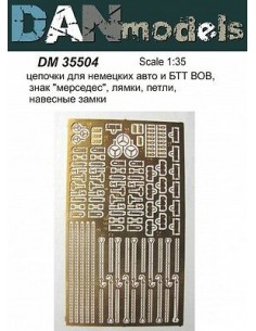 ACCESORIOS PARA AUTOMÓVILES ALEMANES WWII 1/35
