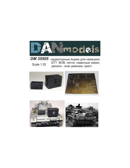 CAJAS ALEMANAS WWII 1/35