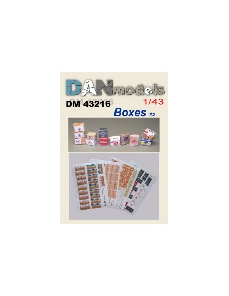 CAJAS AYUDA HUMANITARIA 1/43