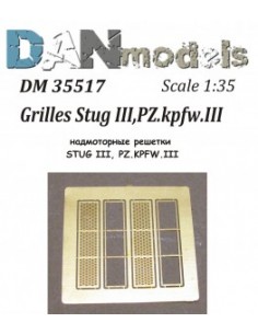 REJILLAS PARA STUG III Y PZ KPFW III 1/35