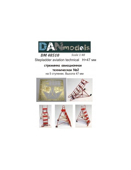 ESCALERA TÉCNICA DE AVIACIÓN Nº2 1/48