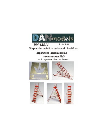 ESCALERA TÉCNICA DE AVIACIÓN Nº3 1/48