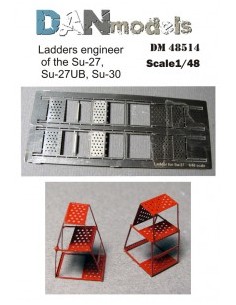 ESCALERA DE INGENIERO PARA SU-27, SU-27UB, SU-30 1/48