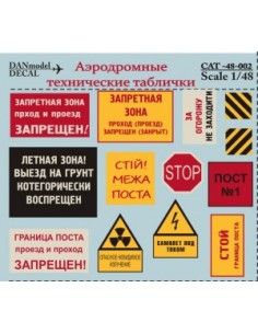 SEÑALES TÉCNICAS DE AEROPUERTO 1/72