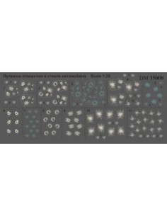 CALCAS AGUJEROS DE BALA 1/35