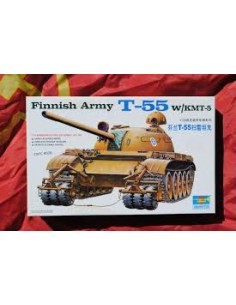 Finnish Army T-55 w/KMT-5