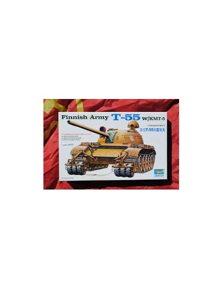 Finnish Army T-55 w/KMT-5