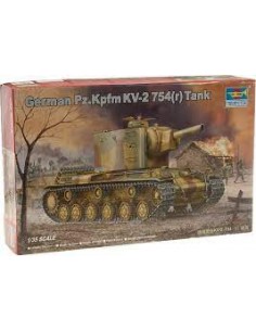 German Pz.Kpfm KV-2 754(r) Tank (single length vinyl...