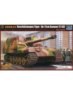 German Geschützwagen Tiger für 17cm Kanone 72 (Sf)