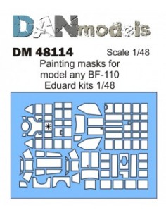 MÁSCARA PARA BF-110 (KIT DE EDUARD)