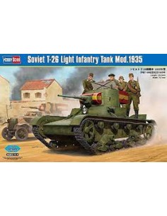 Soviet T-26 Light Infantry Tank Mod.1935  CALCAS ESPAÑOLAS