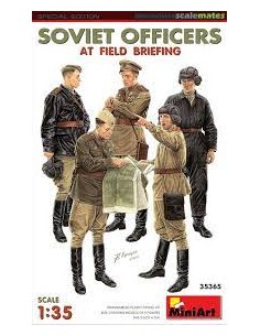 Soviet Officers at Field Briefing. Special Edition
