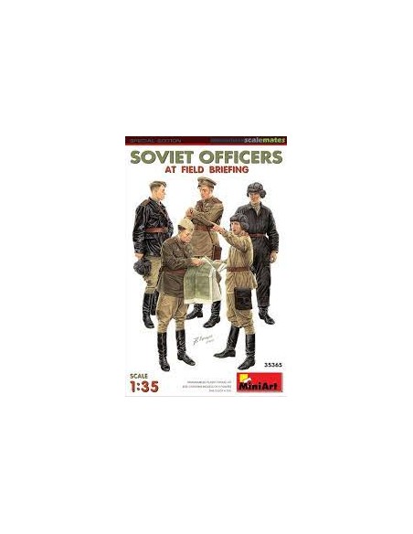 Soviet Officers at Field Briefing. Special Edition
