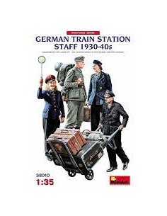 German Train Station Staff 1930-40S