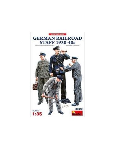 German Railroad Staff 1930-40s