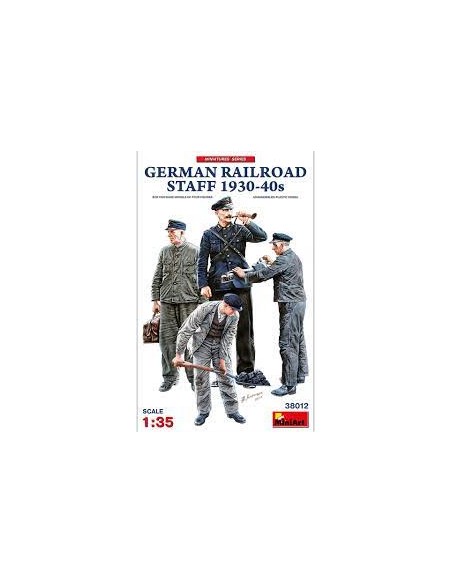 German Railroad Staff 1930-40s