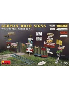German Road Signs WW2 Eastern Front Set 1