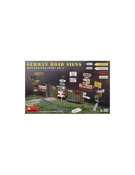 German Road Signs WW2 Eastern Front Set 1