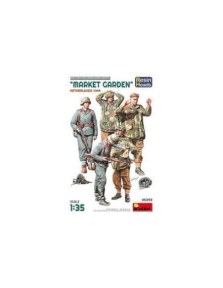 "Market garden" Netherlands 1944 Resin heads