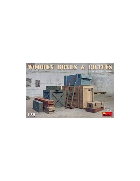 Wooden Boxes and Crates (WW2 and modern Era)