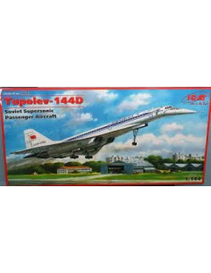 Tupolev-144D Soviet Supersonic Passenger Aircraft