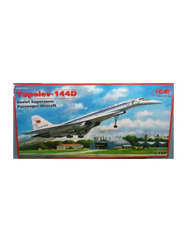 Tupolev-144D Soviet Supersonic Passenger Aircraft