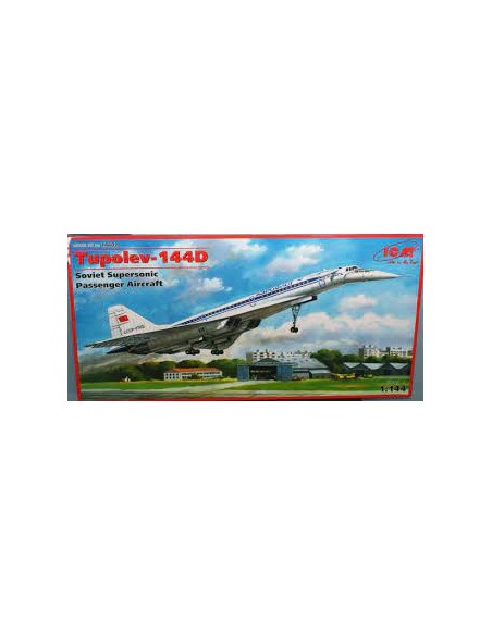 Tupolev-144D Soviet Supersonic Passenger Aircraft