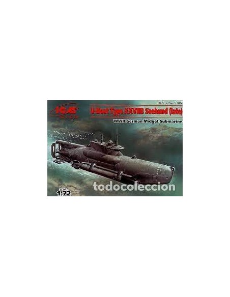 U-Boat Typ XXVIIB Seehund late version  1/72