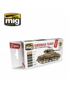 SET SHERMAN TANKS VOL.1 (WWII Commonwealth)