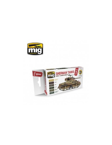 SET SHERMAN TANKS VOL.1 (WWII Commonwealth)