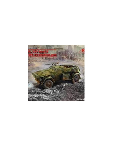Sd.Kfz. 247 Ausf.B with MG 34