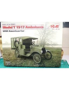 WWI American Car Model T 1917 Ambulance
