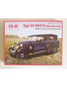 Typ G4 (W31) with open cover WWII German Passenger Car