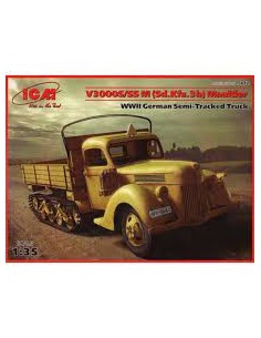 WWII German Semi-Tracked Truck V3000S/SS M (Sd.Kfz.3b)...