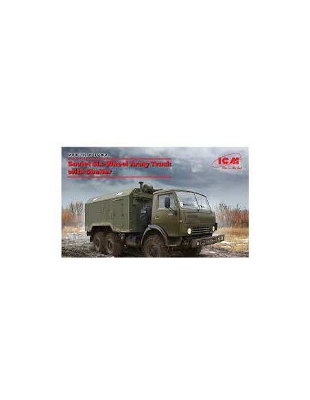 Soviet Six-Wheel Army Truck with Shelter