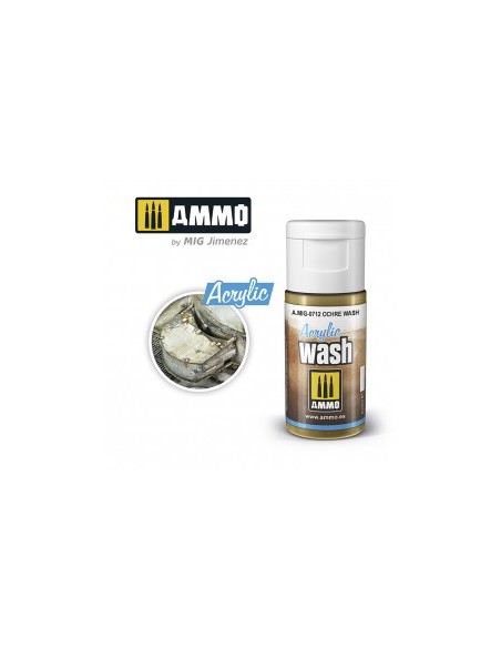 LAVADO ACRÍLICO OCRE