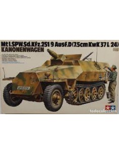 Mtl.SPW.Sd.Kfz.251/9 Ausf.D (7.5cm KwK 37L/24) KANONENWAGEN