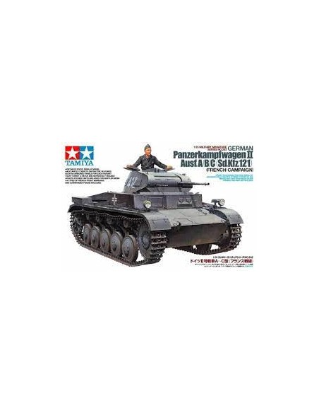 PANZERKAMPFWAGEN II AUSF A/B/C SD.KFZ 121