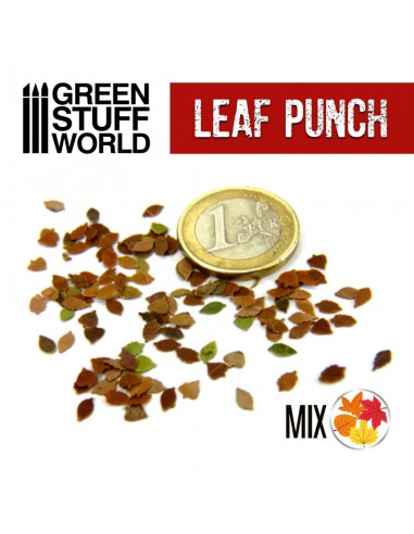 TROQUELADORA DE HOJAS MINIATURA ROJA