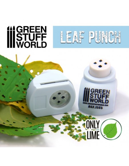 TROQUELADORA DE HOJAS MINIATURA AZUL CLARO