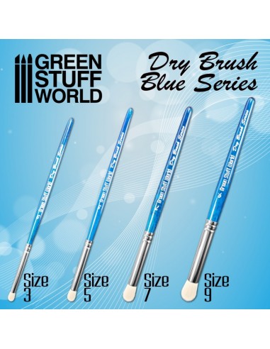 BLUE SERIES PINCEL SECO - NÚMERO 7