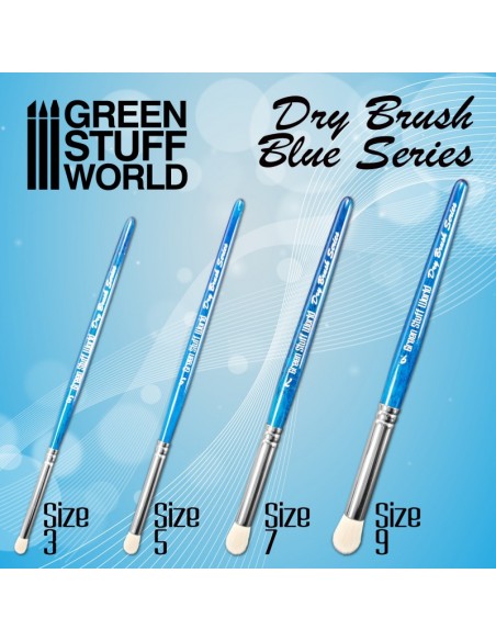 BLUE SERIES PINCEL SECO - NÚMERO 9